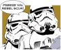 Komar Wanddecoratie Star Wars Classic stripverhaal aandeel Stormtrooper (1 stuk) - Thumbnail 1