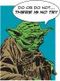 Komar Wanddecoratie Star Wars Classic stripverhaal aandeel Yoda Wanddecoratie voor de kinderkamer zonder lijst (1 stuk) - Thumbnail 1