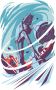 Komar Wanddecoratie Star Wars Classic Vector Hoth Wanddecoratie voor de kinderkamer zonder lijst (1 stuk) - Thumbnail 1