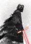 Komar Wanddecoratie Star Wars EP9 Kylo Vader Shadow Wanddecoratie voor de kinderkamer zonder lijst (1 stuk) - Thumbnail 1