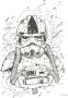 Komar Wanddecoratie Star Wars Pilot Drawing Wanddecoratie voor de kinderkamer zonder lijst (1 stuk) - Thumbnail 1