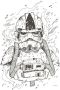 Komar Wanddecoratie Star Wars Pilot Drawing Wanddecoratie voor de kinderkamer zonder lijst (1 stuk) - Thumbnail 1