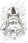 Komar Wanddecoratie Star Wars Pilot Drawing Wanddecoratie voor de kinderkamer zonder lijst (1 stuk) - Thumbnail 1
