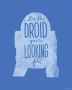 Komar Wanddecoratie Star Wars Silhouette Quotes R2D2 Wanddecoratie voor de kinderkamer zonder lijst (1 stuk) - Thumbnail 1