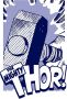 Komar Wanddecoratie Thor Mjölnir Wanddecoratie voor de kinderkamer zonder lijst (1 stuk) - Thumbnail 1