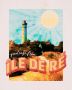 Komar Wanddecoratie Vintage Reis Île de Ré Wanddecoratie zonder lijst (1 stuk) - Thumbnail 1