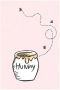 Komar Wanddecoratie Winnie the Pooh Hunny Pot Wanddecoratie voor de kinderkamer zonder lijst (1 stuk) - Thumbnail 1