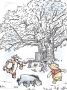 Komar Wanddecoratie Winnie the Pooh Playground Wanddecoratie voor de kinderkamer zonder lijst (1 stuk) - Thumbnail 1