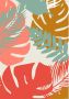 Komar Wanddecoratie Winter Tropics Black Panther Plants Wanddecoratie voor de kinderkamer zonder lijst (1 stuk) - Thumbnail 1