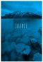 Komar Wanddecoratie Word Lake Silence blue Wanddecoratie zonder lijst (1 stuk) - Thumbnail 1
