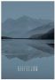 Komar Wanddecoratie Word Lake Reflection Steel Wanddecoratie zonder lijst (1 stuk) - Thumbnail 1