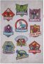 Komar Wandfolie Avengers Badges zelfklevend wandstickers kinderkamer (10-delig) - Thumbnail 1