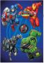 Komar Wandfolie Avengers Mech Strike 50x70 cm (breedte x hoogte) zelfklevende wandtattoo (5-delig) - Thumbnail 1