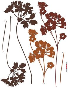 Komar Wandfolie Bloemen zelfklevend