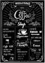 Komar Wandfolie Coffeeshop 50x70 cm (breedte x hoogte) zelfklevende wandtattoo (1 stuk) - Thumbnail 1