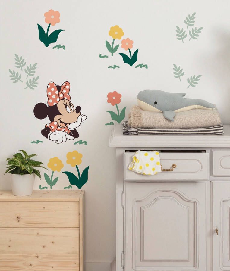 Komar Wandfolie Disney Minnie Mouse Beauty in Bloom (1 stuk)