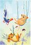 Komar Wandfolie Lion King Relax afm. 50 x 70 cm zelfklevend wandstickers kinderkamer (3-delig) - Thumbnail 1