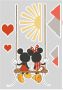Komar Wandfolie Mickey Swing 50x70 cm (breedte x hoogte) zelfklevende wandtattoo (7-delig) - Thumbnail 1