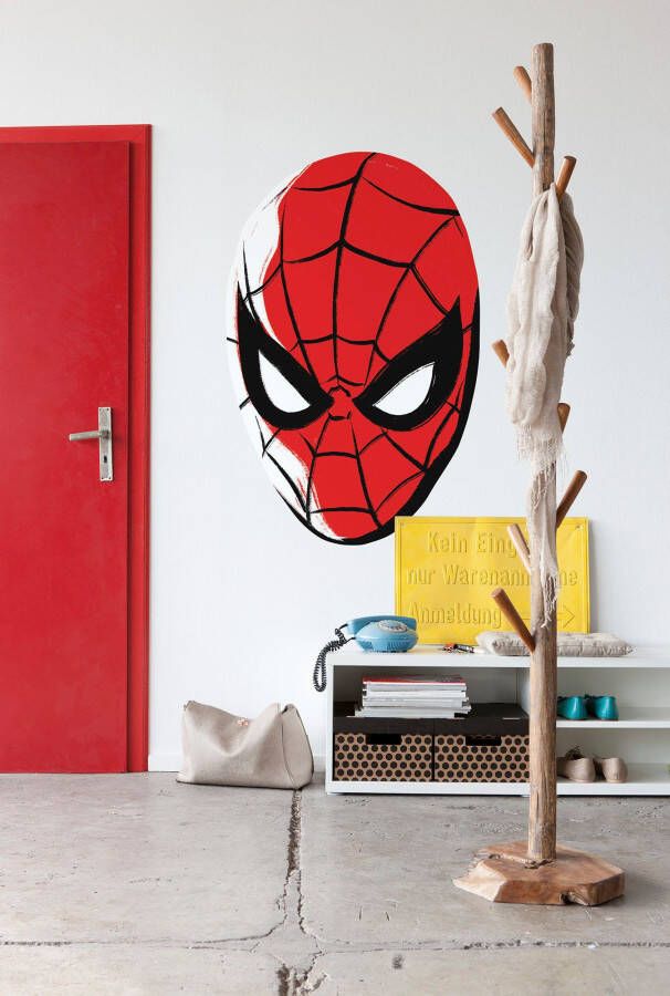 Komar Wandfolie Spider-Man Headshot afm. 125 x 125 cm (1 stuk)