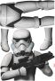 Komar Wandfolie Star Wars Stormtrooper (4-delig) - Thumbnail 1