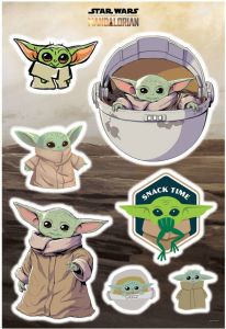 Komar Wandfolie Star Wars The Child Sluster (7 stuks)
