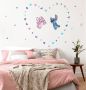 Komar Wandfolie Stitch in Love grootte 50 x 70 cm (43-delig) - Thumbnail 1