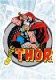 Komar Wandfolie Thor Comic Classic 50x70 cm (breedte x hoogte) zelfklevende wandtattoo (1 stuk) - Thumbnail 1