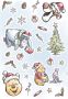 Komar Wandfolie Winnie Pooh Christmas (set) - Thumbnail 1