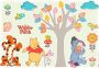 Komar Wandfolie Winnie Pooh Nature Lovers 50x70 cm (breedte x hoogte) zelfklevende wandtattoo (14-delig) - Thumbnail 1
