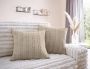 LeGer Home by Lena Gercke Kussenhoes Trisha Modern breipatroon van katoen 50x50 zonder vulling kabelpatroon (2 stuks) - Thumbnail 1