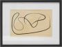 LeGer Home by Lena Gercke Wanddecoratie Abstract Poster beige ingelijst minimalistisch (1 stuk) - Thumbnail 1