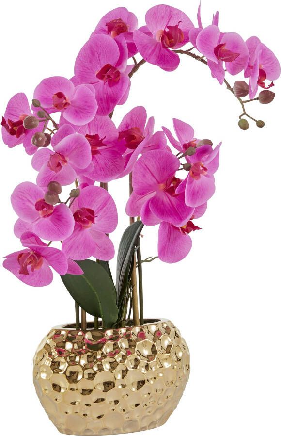 Leonique Kunstplant Orchidee Kunstorchidee in pot bestseller meer dan 2500 4 5-sterren beoordelingen (1 stuk)