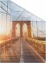 LICHTBLICK Raamfolie Brooklyn Bridge (1 stuk) - Thumbnail 1