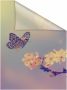 LICHTBLICK Raamfolie Schmetterling Blüte (1 stuk) - Thumbnail 1