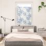 LICHTBLICK Raamfolie zelfklevend bescherming tegen inkijk Blueprint Palms blauw (1 stuk) - Thumbnail 1
