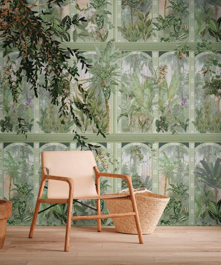 Living walls Fotobehang Junglebehang Floraal (1 stuk)