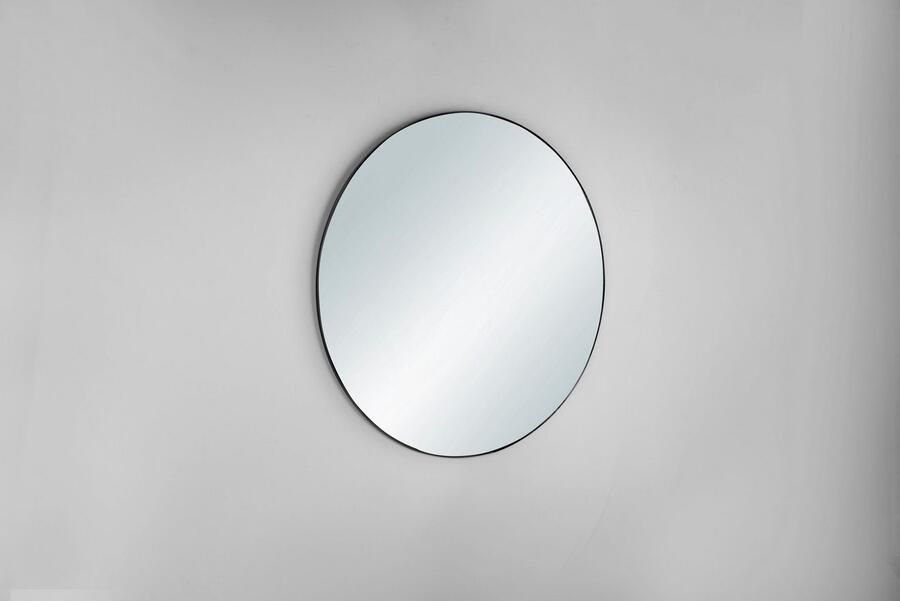 MIRRORS AND MORE Sierspiegel Mila Wandspiegel rond Ø 50 cm gelakt metaal (1 stuk) - Foto 7
