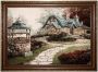 Morgenland Wandkleed Schilderij-kleed figuratief 110 x 80 cm - Thumbnail 1