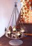My home Adventsverlichting Kerst versiering Metaal inclusief 4 glazen windlichten - Thumbnail 1