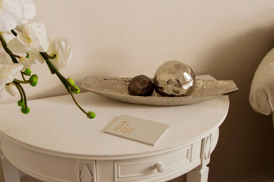 Myflair Möbel & Accessoires Decoratieve schaal zilverkleur