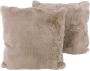 OTTO Kenda Sand Vachtkussen Decoratiekussens Aimee 625 2-pack - Thumbnail 1