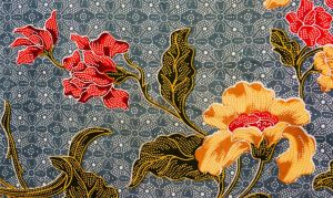 Papermoon Fotobehang Batik patroon fluwelig vliesbehang eersteklas digitale print
