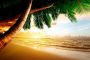 Papermoon Fotobehang Caribbean BEACH SUNRISE - Thumbnail 1