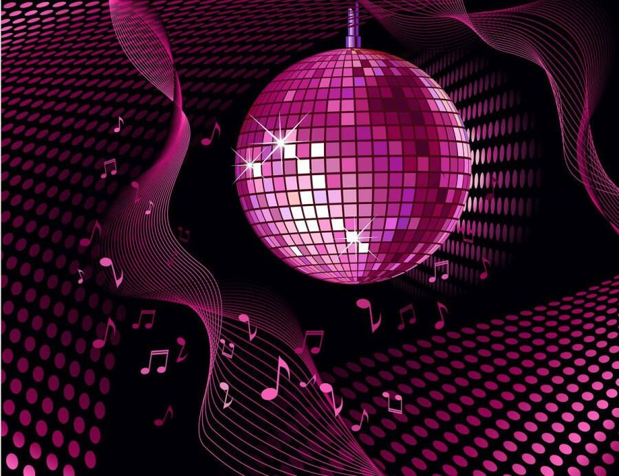 Papermoon Fotobehang Disco-bal Vliesbehang eersteklas digitale print