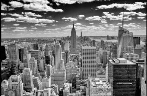Papermoon Fotobehang Manhattan panorama Vliesbehang eersteklas digitale print