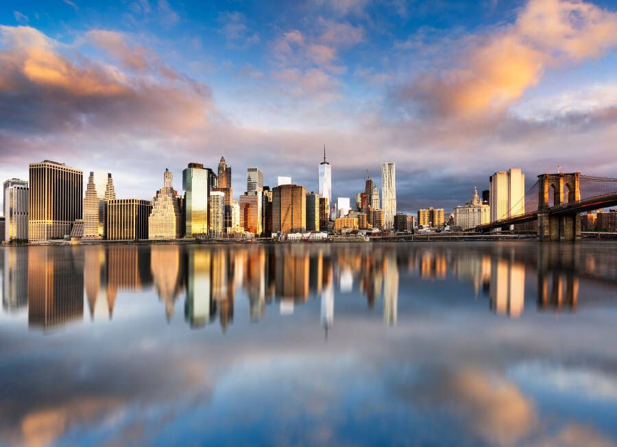 Papermoon Fotobehang Manhattan Sunrise