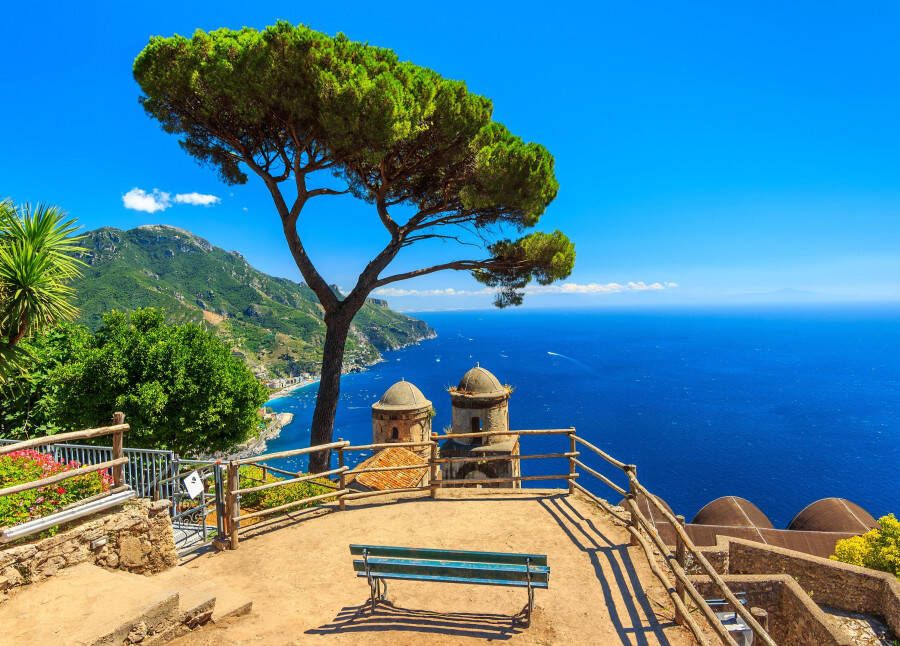 Papermoon Fotobehang Panorama Ravello Amalfi