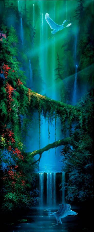 Papermoon Fotobehang Serenity deurbehang Vlies 2 banen 90x 200 cm (2-delig)