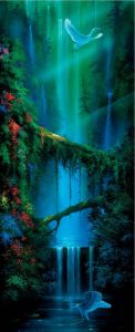 Papermoon Fotobehang Serenity deurbehang Vlies 2 banen 90x 200 cm (2 stuks)