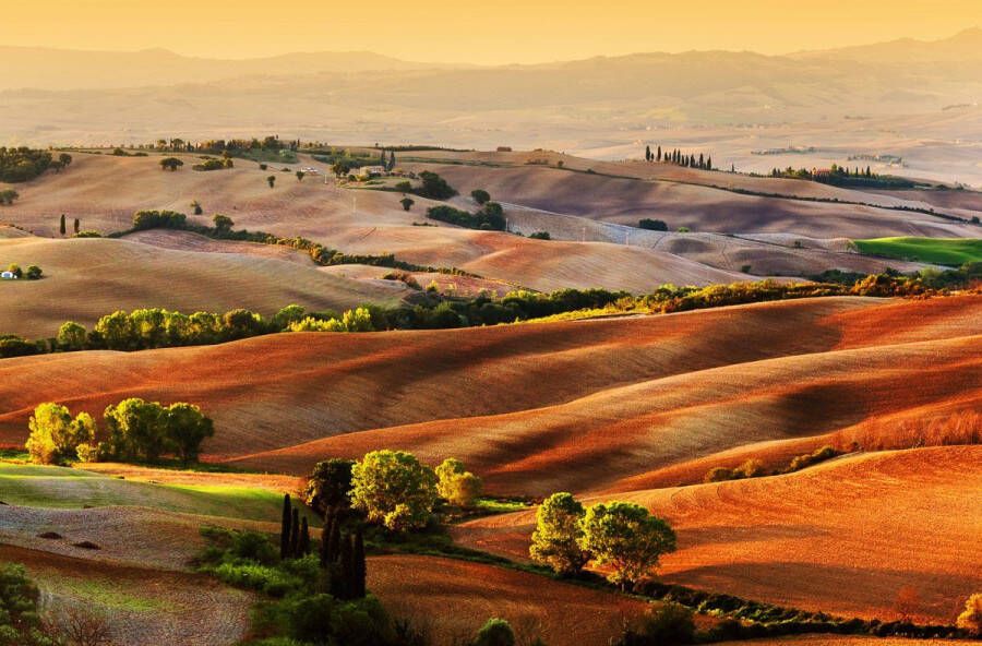Papermoon Fotobehang Toscane landschap Vliesbehang eersteklas digitale print